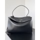 BALENCIAGA Rodeo Large Handbag in Black/Silver Hardware