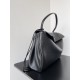 BALENCIAGA Rodeo Large Handbag in Black/Silver Hardware