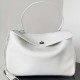 BALENCIAGA Rodeo Large Handbag in White/Silver Hardware