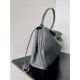 BALENCIAGA Rodeo Large Handbag in Grey/Silver Hardware