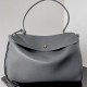 BALENCIAGA Rodeo Large Handbag in Grey/Silver Hardware