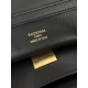 BALENCIAGA Rodeo Large Handbag in Black/Gold Hardware