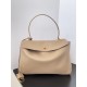 BALENCIAGA Rodeo Large Handbag in Latte/Gold Hardware