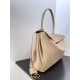 BALENCIAGA Rodeo Large Handbag in Latte/Gold Hardware