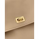 BALENCIAGA Rodeo Large Handbag in Latte/Gold Hardware