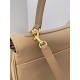 BALENCIAGA Rodeo Large Handbag in Latte/Gold Hardware