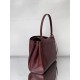 BALENCIAGA Rodeo Large Handbag in Burgundy/Gold Hardware