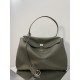 BALENCIAGA Rodeo Large Handbag in Khaki/Gold Hardware