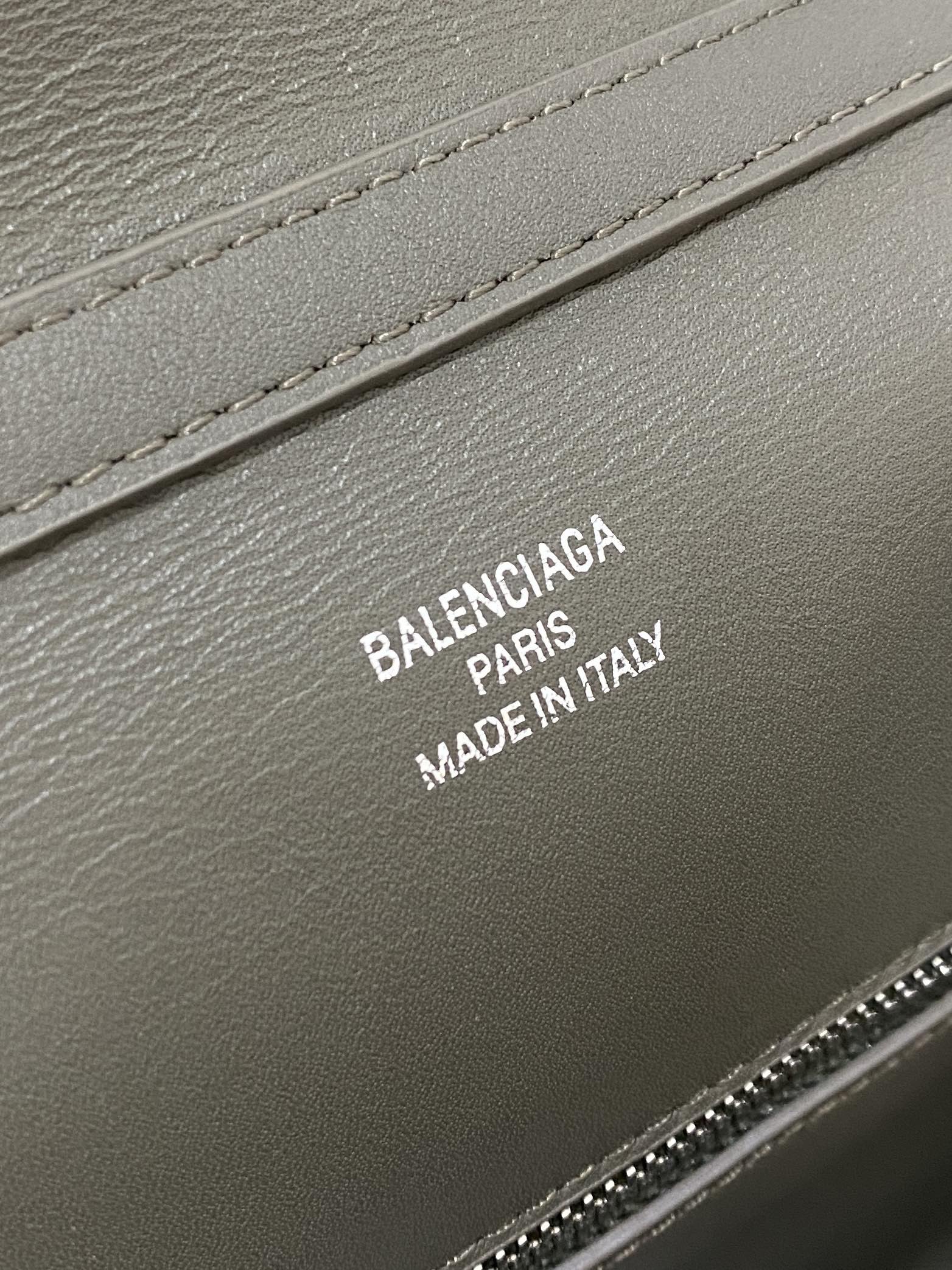 BALENCIAGA Rodeo Large Handbag in Khaki/Gold Hardware