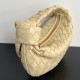 BOTTEGA VENETA Mini Jodie Handle Bag Porridge