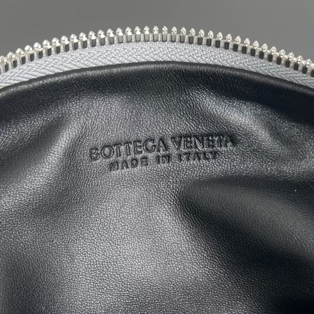 BOTTEGA VENETA Mini Jodie Handle Bag Silver