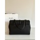 CELINE Large Soft 16 Bag in Supple Grained Calfskin Black