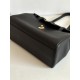 CELINE Large Soft 16 Bag in Supple Grained Calfskin Black