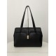 CELINE Large Soft 16 Bag in Supple Grained Calfskin Black