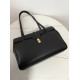 CELINE Large Soft 16 Bag in Supple Grained Calfskin Black