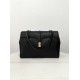 CELINE Large Soft 16 Bag in Supple Grained Calfskin Black