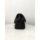 CELINE Large Soft 16 Bag in Supple Grained Calfskin Black