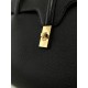 CELINE Large Soft 16 Bag in Supple Grained Calfskin Black