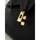 CELINE Large Soft 16 Bag in Supple Grained Calfskin Black