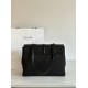 CELINE Medium Soft 16 bag in Supple Grained Calfskin Black