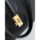 CELINE Medium Soft 16 bag in Supple Grained Calfskin Black