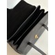 CELINE Medium Soft 16 bag in Supple Grained Calfskin Black