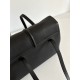 CELINE Medium Soft 16 bag in Supple Grained Calfskin Black