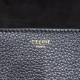 CELINE Medium Soft 16 bag in Supple Grained Calfskin Black