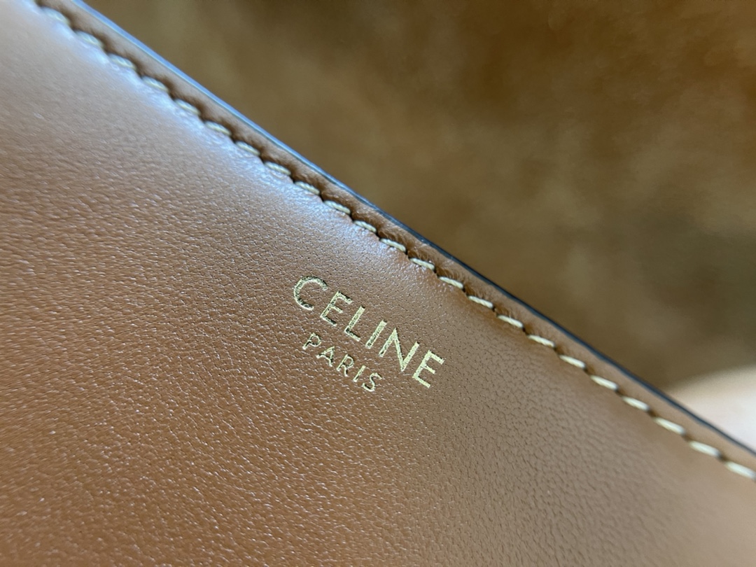 CELINE Teen Soft 16 in Smooth Calfskin Tan 