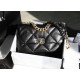 CHANEL Large 19 Flap Bag Black Lambskin Mixed Metal Hardware