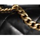 CHANEL Large 19 Flap Bag Black Lambskin Mixed Metal Hardware