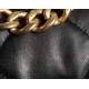 CHANEL Large 19 Flap Bag Black Lambskin Mixed Metal Hardware