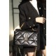 CHANEL Large 19 Flap Bag Black Lambskin Mixed Metal Hardware