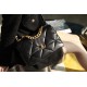 CHANEL Large 19 Flap Bag Black Lambskin Mixed Metal Hardware