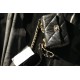 CHANEL Large 19 Flap Bag Black Lambskin Mixed Metal Hardware