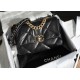 CHANEL Small 19 Flap Bag Black Lambskin Mixed Metal Hardware