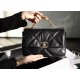 CHANEL Small 19 Flap Bag Black Lambskin Mixed Metal Hardware