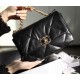 CHANEL Small 19 Flap Bag Black Lambskin Mixed Metal Hardware