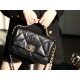 CHANEL Small 19 Flap Bag Black Lambskin Mixed Metal Hardware