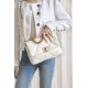 CHANEL Small 19 Flap Bag White Lambskin Mixed Metal Hardware