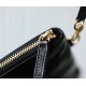 CHANEL Small 22 Bag Black Calfskin Gold Hardware