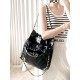 CHANEL Small 22 Bag Black Calfskin Gold Hardware