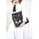 CHANEL Small 22 Bag Black Calfskin Silver Hardware