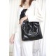 CHANEL Small 22 Bag Black Calfskin Silver Hardware