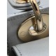 DIOR Mini Lady Dior Bag Grey Pearlescent Cannage Lambskin Gold Hardware