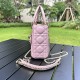 DIOR Mini Lady Dior Bag Lotus Pink Pearlescent Cannage Lambskin Gold Hardware