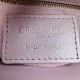 DIOR Mini Lady Dior Bag Lotus Pink Pearlescent Cannage Lambskin Gold Hardware