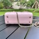 DIOR Mini Lady Dior Bag Lotus Pink Pearlescent Cannage Lambskin Gold Hardware