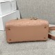 DIOR Medium Lady Dior Bag Blush Cannage Lambskin Gold Hardware