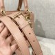 DIOR Medium Lady Dior Bag Blush Cannage Lambskin Gold Hardware